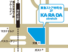 東急ストア仲町台店の地図